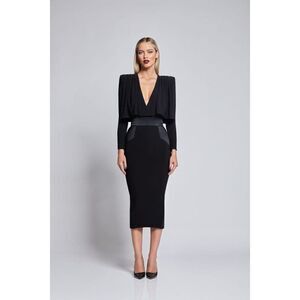 Zhivago The Will Midi Dress black UK10/US6